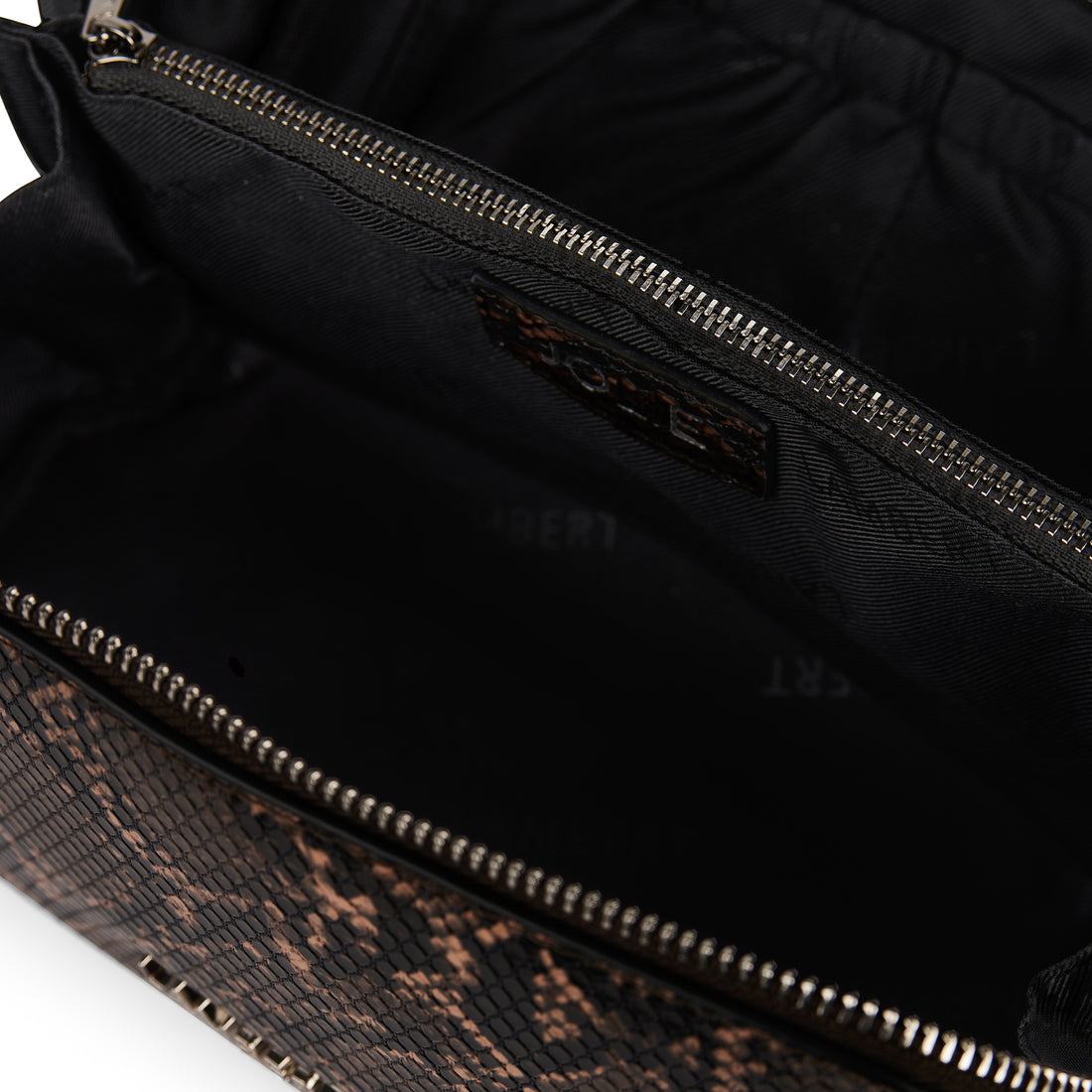 The Jolie - Sepia Vegan Leather Makeup Bag
