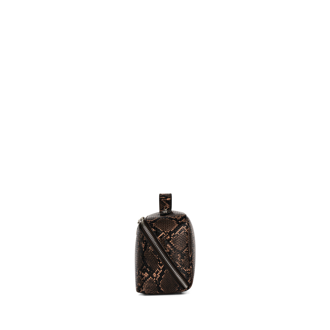 The Jolie - Sepia Vegan Leather Makeup Bag
