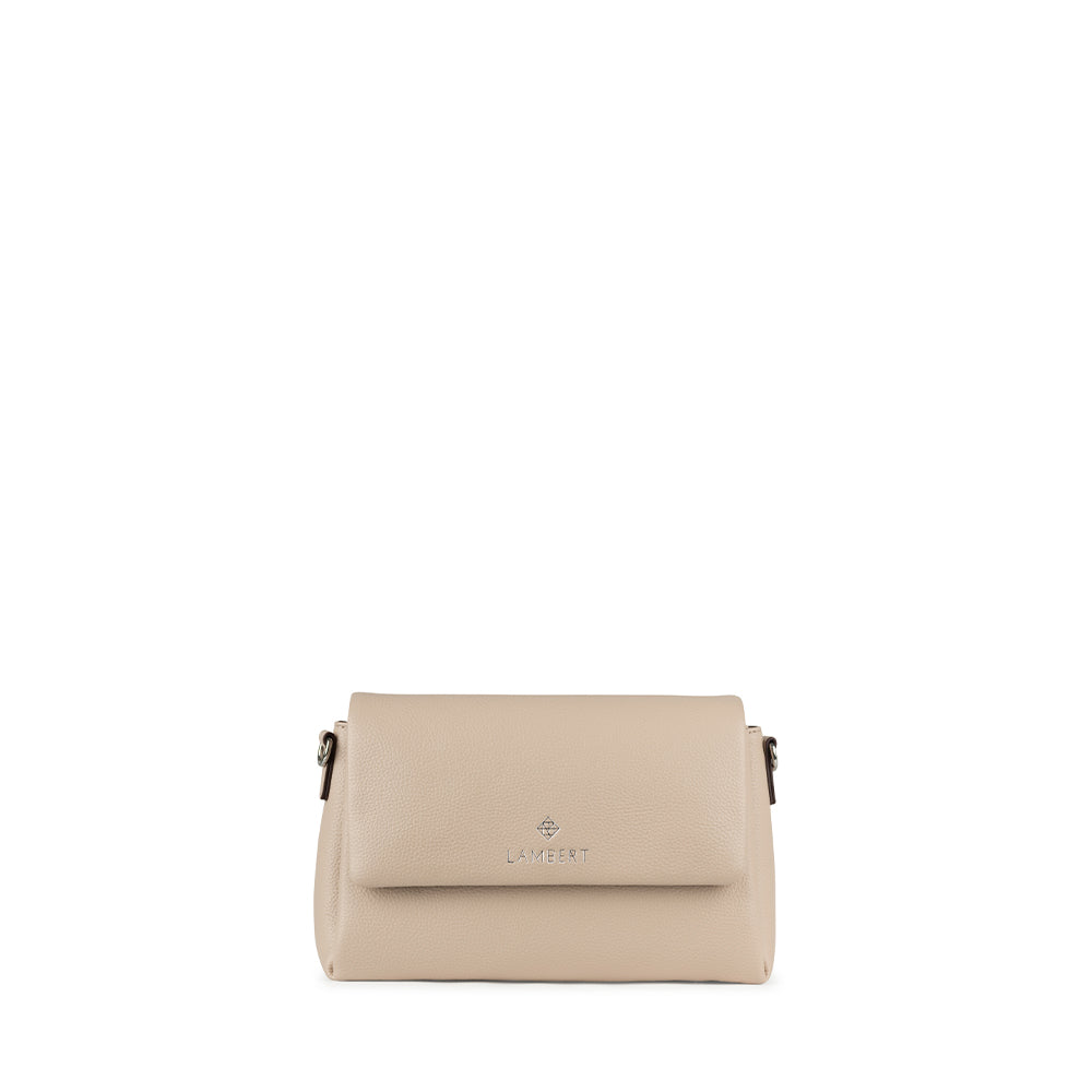 The Judy - Almond Vegan Leather Crossbody Handbag