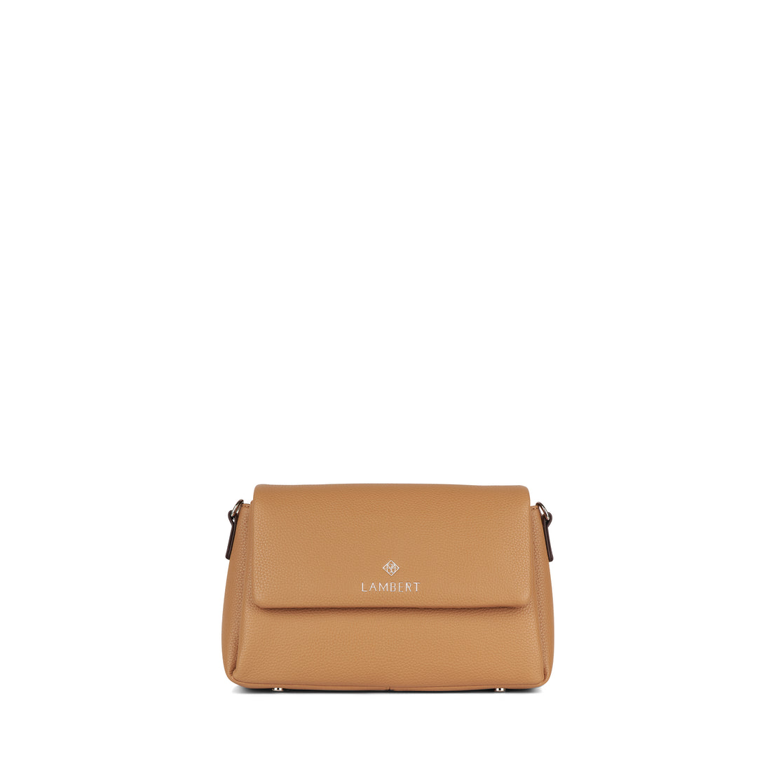 The Judy - Camel Vegan Leather Crossbody Handbag