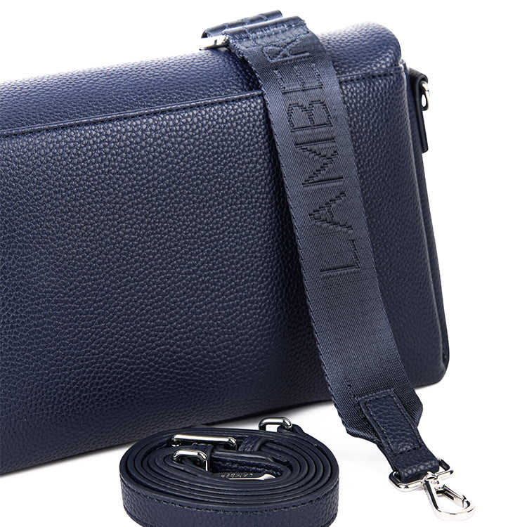The Judy – Marine Vegan Leather Crossbody Bag