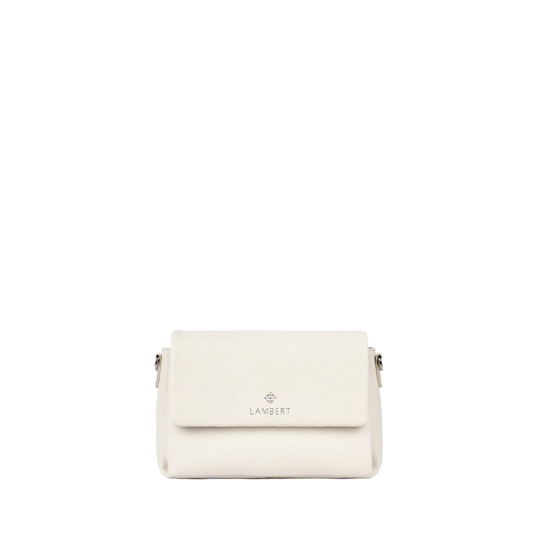 The Judy – Porcelain Vegan Leather Crossbody Bag