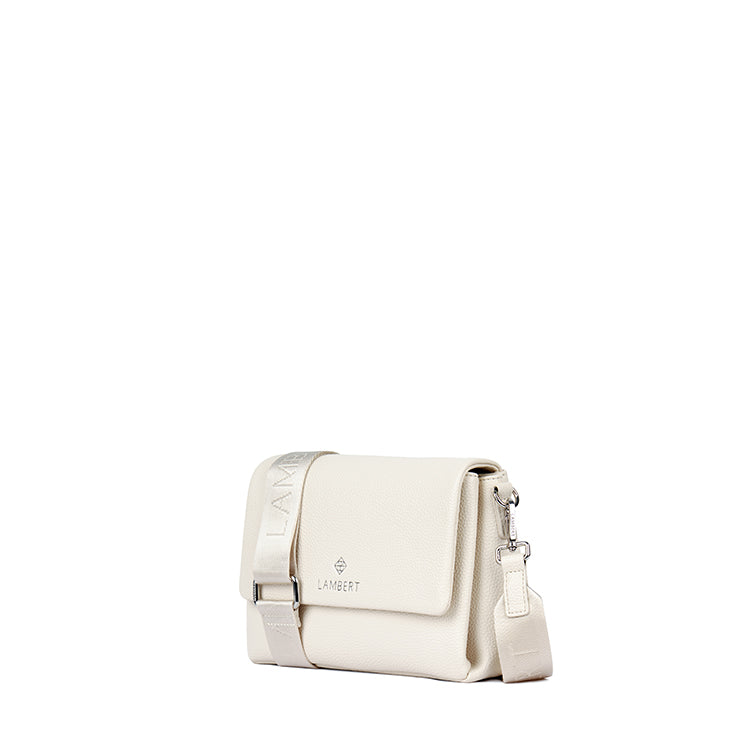 The Judy – Porcelain Vegan Leather Crossbody Bag