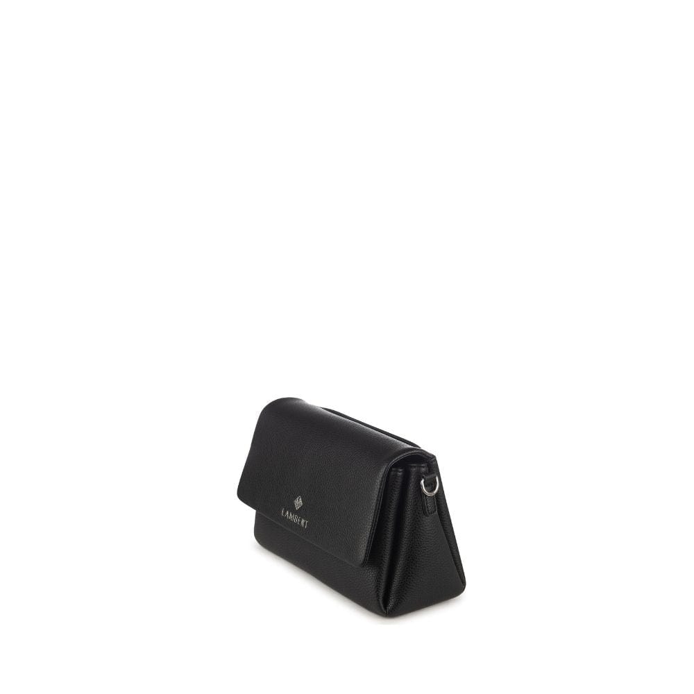 The Judy - Black Vegan Leather Crossbody Handbag – Lambert Design
