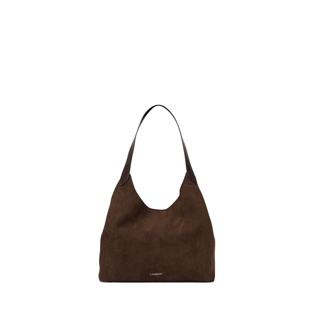 The Katy - Bark Vegan Suede Tote Bag