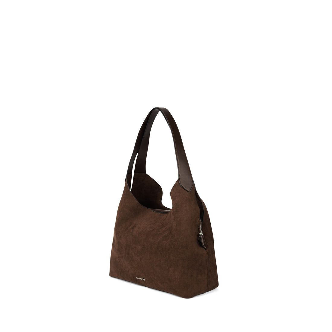 The Katy - Bark Vegan Suede Tote Bag