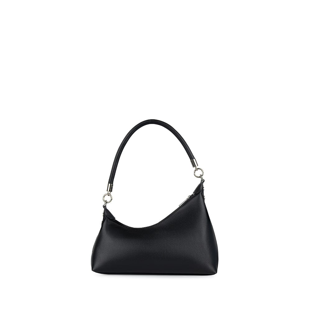 Le Kelsie - 2-in-1 Black Vegan Leather Handbag