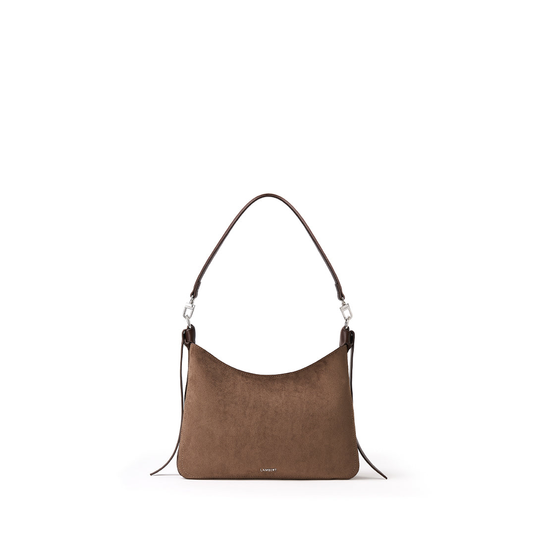 The Leonie - 2-in-1 Taupe Vegan Leather Shoulder Bag