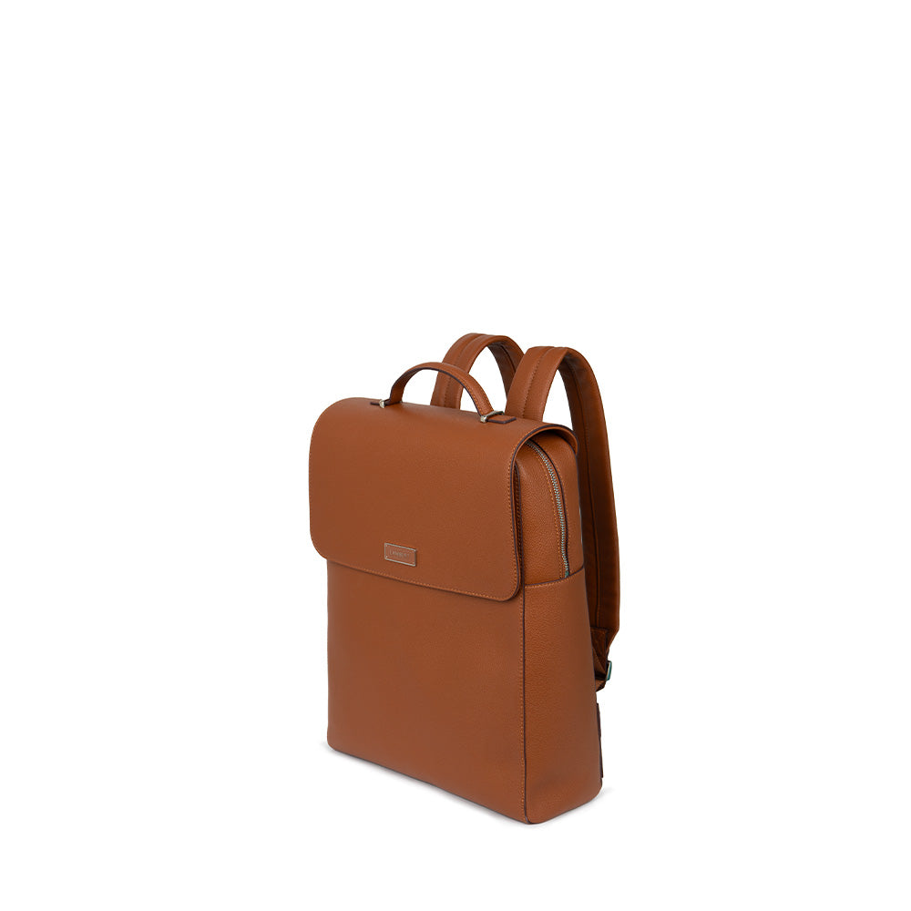 The Lydia - Affogato Vegan Leather Backpack – Lambert Design US LLC