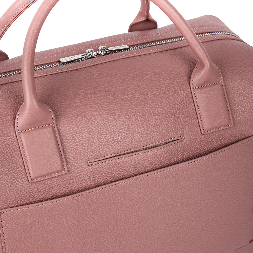 Le Mae – Clay Vegan Leather Small Travel Bag
