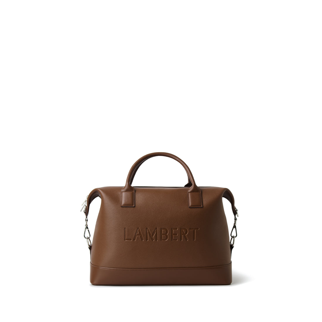 The Mae – Hazelnut Vegan Leather Small Travel Bag
