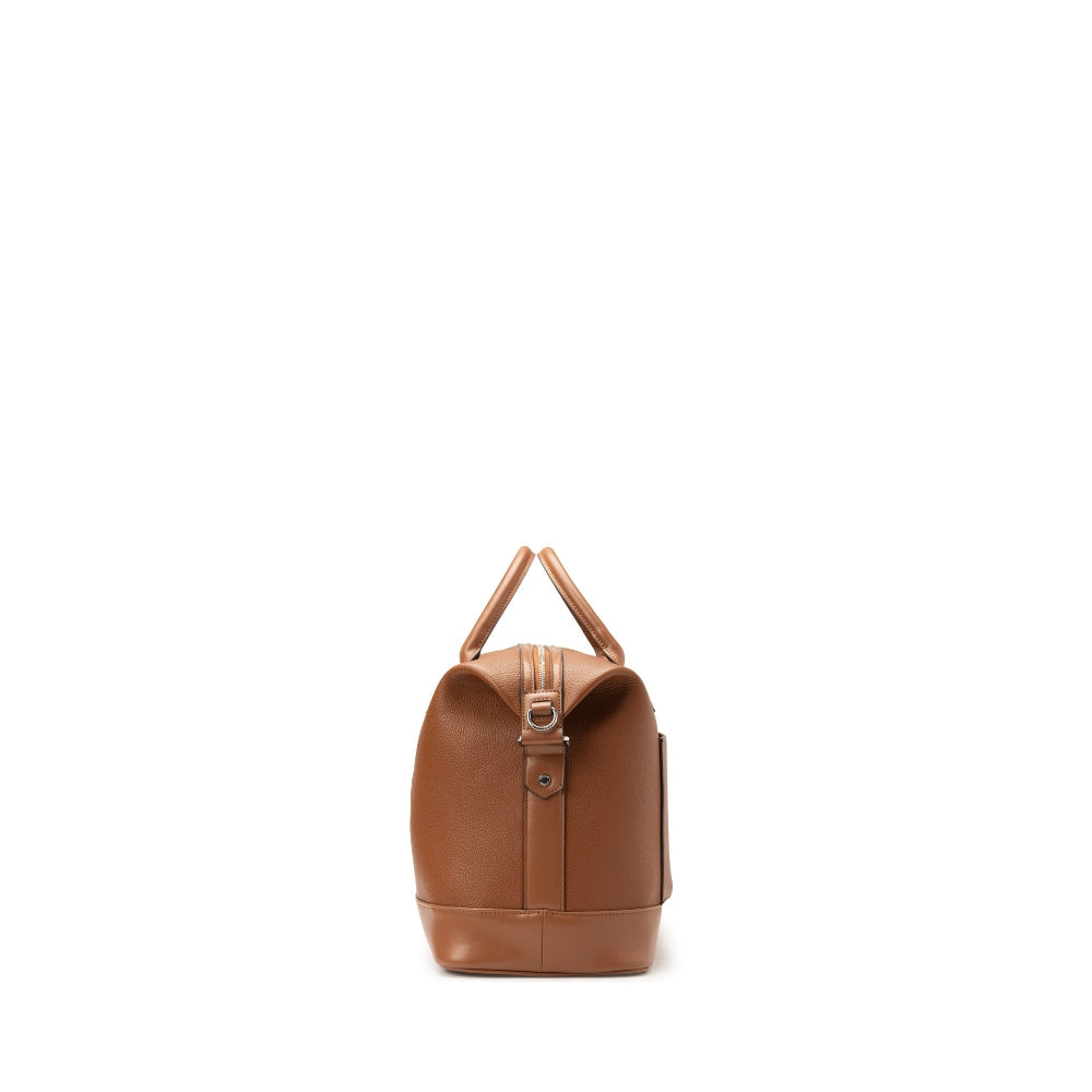 The Mae - Small Affogato Vegan Leather Travel Bag