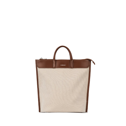 Maelle – Hazelnut Canvas Backpack