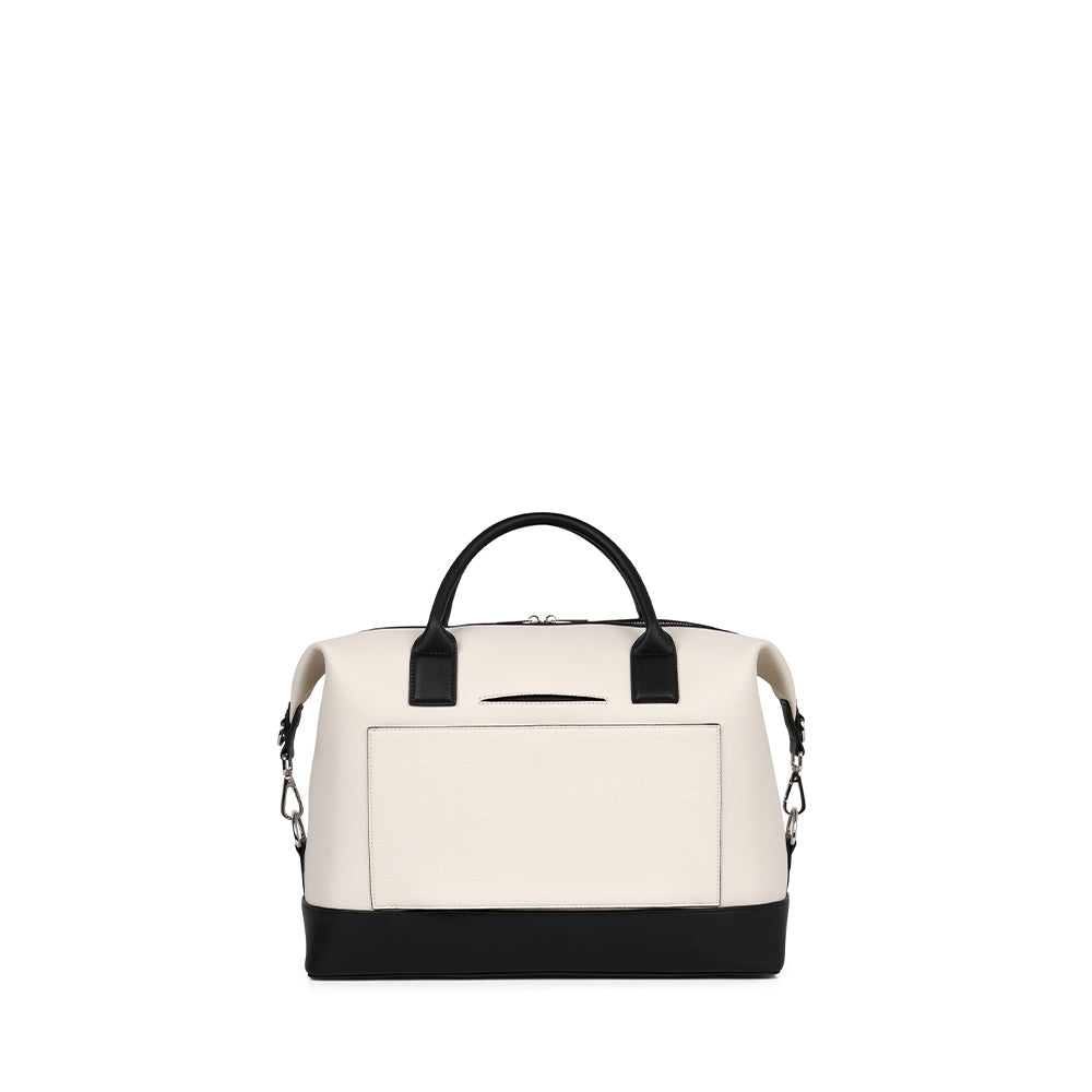 The Mae - Small Oyster Vegan Leather Travel Bag