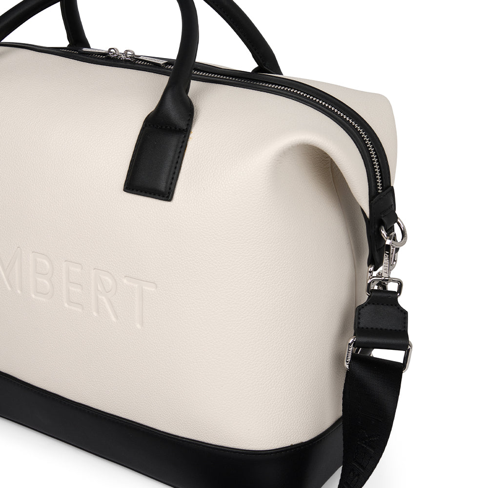 The Mae - Small Oyster Vegan Leather Travel Bag