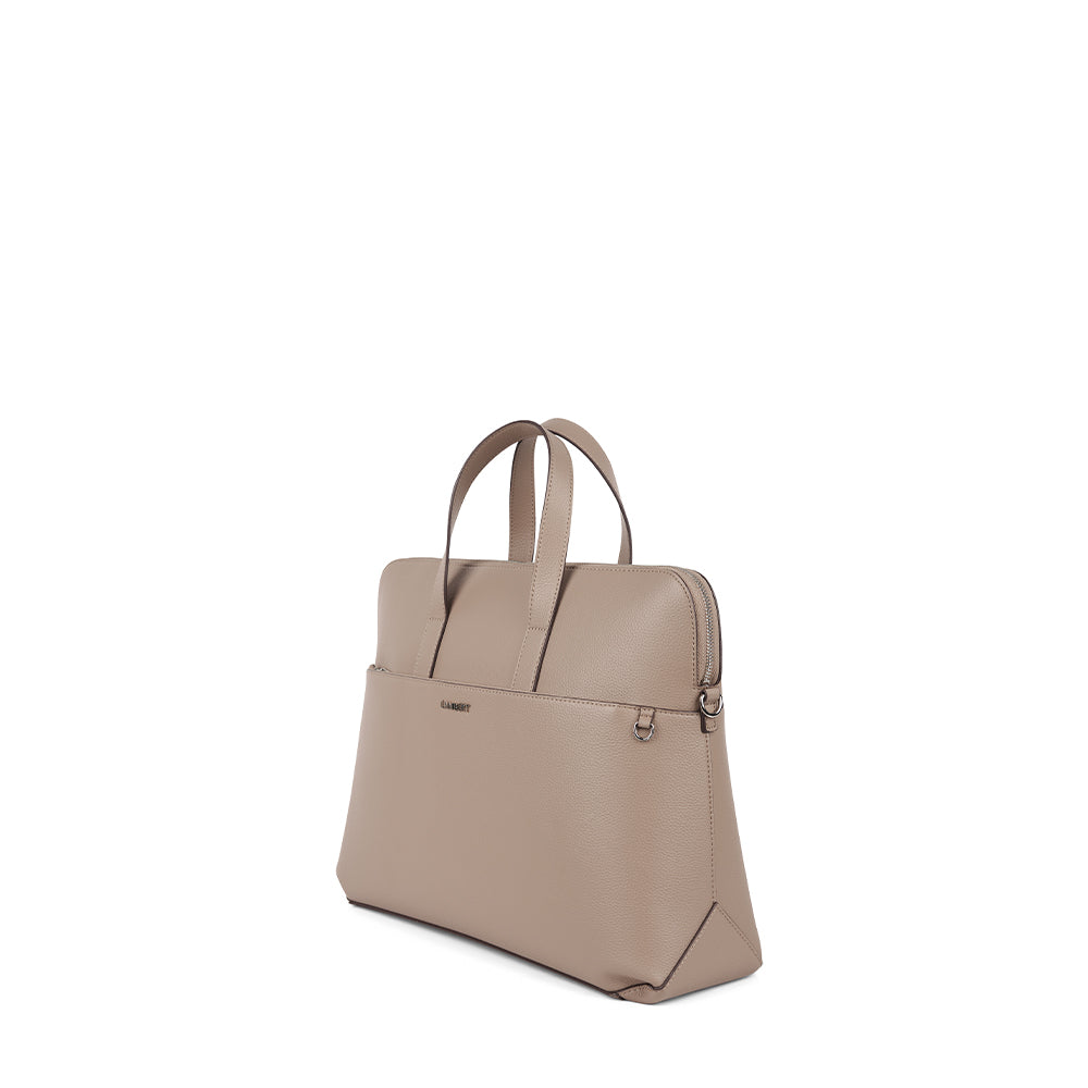 The Malorie – 2-in-1 Vegan Leather Briefcase Terra