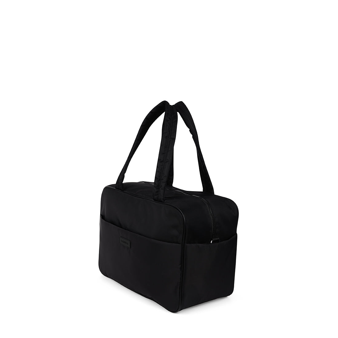 The Marlow – Black Weekender Bag in Nylon