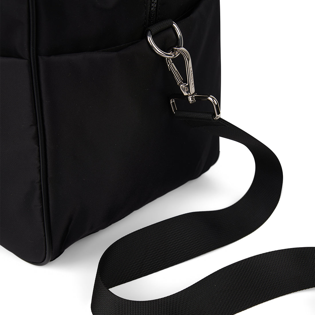 The Marlow – Black Weekender Bag in Nylon