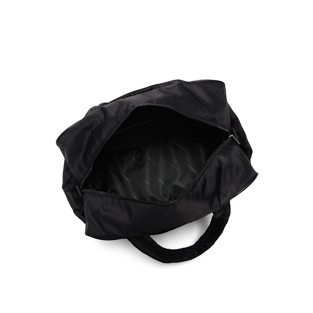 The Marlow – Black Weekender Bag in Nylon