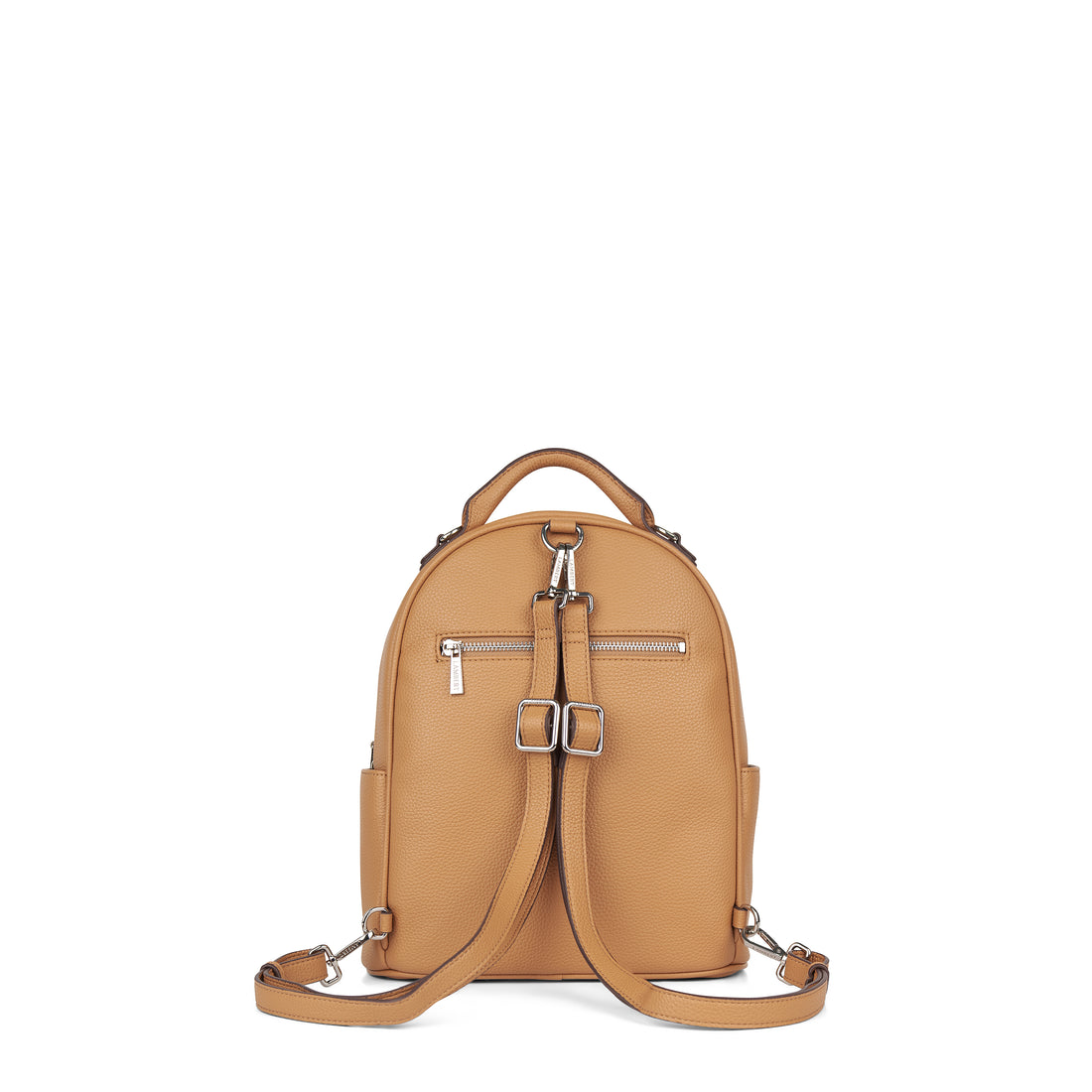 The Maude - 3-in-1 backpack vegan leather Camel