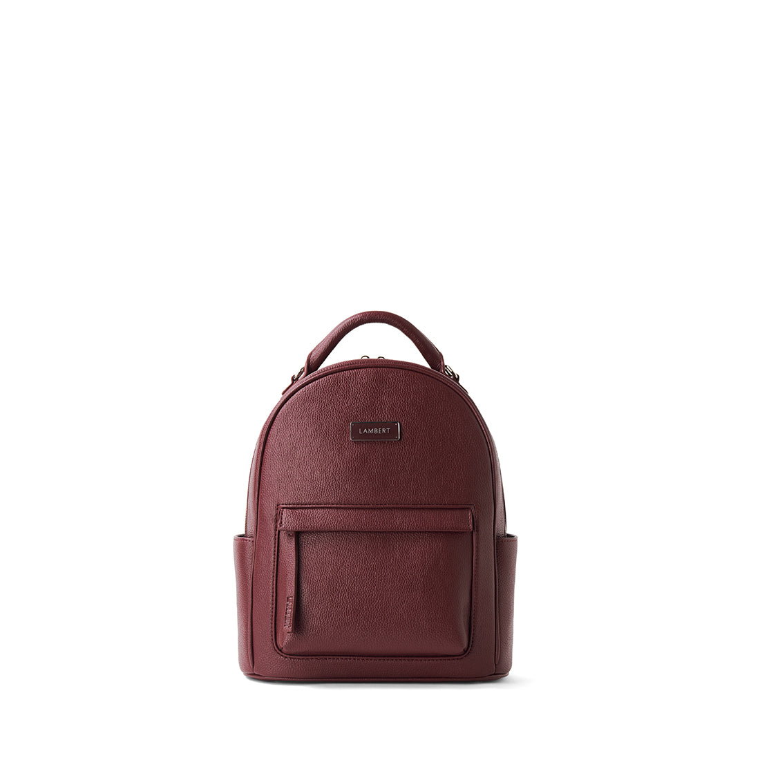 The Maude - 3-in-1 Cassis Vegan Leather Backpack