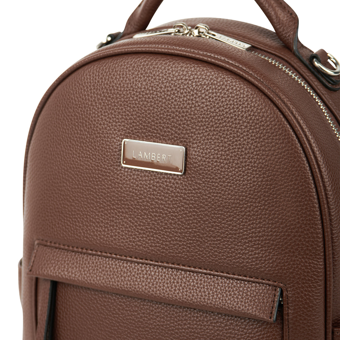 The Maude - 3-in-1 backpack vegan leather Chocolate