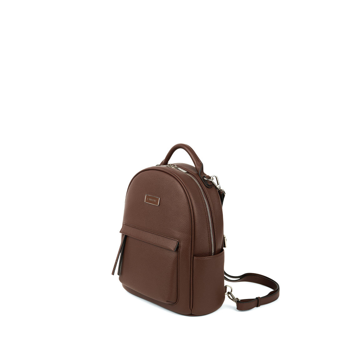 The Maude - 3-in-1 backpack vegan leather Chocolate