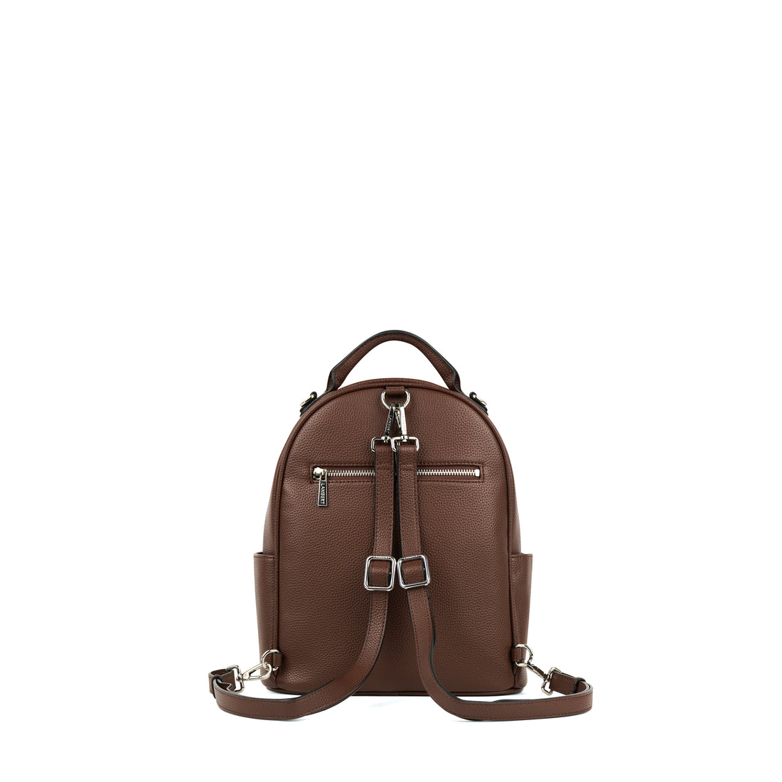 The Maude - 3-in-1 backpack vegan leather Chocolate