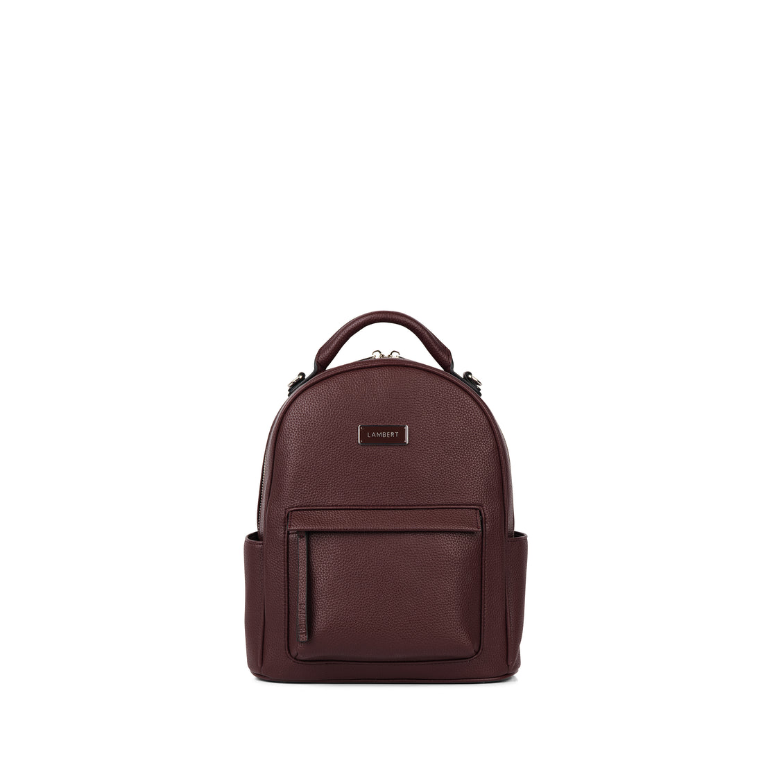 The Maude - 3-in-1 Mahogany Vegan Leather Backpack
