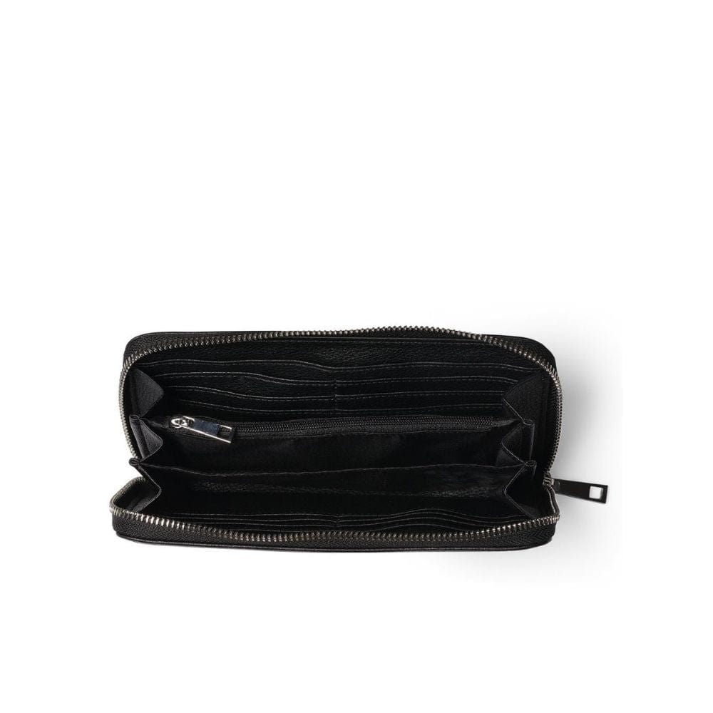 The Meli - Black Vegan Leather Wallet