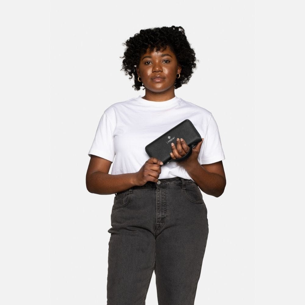 Le Meli - Recycled Black Vegan Leather Wallet