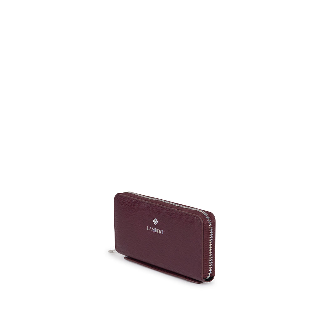 The Meli - Cabernet Vegan Leather Wallet