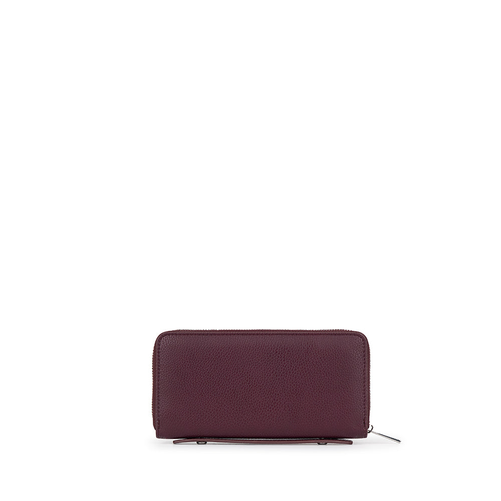 The Meli - Cabernet Vegan Leather Wallet