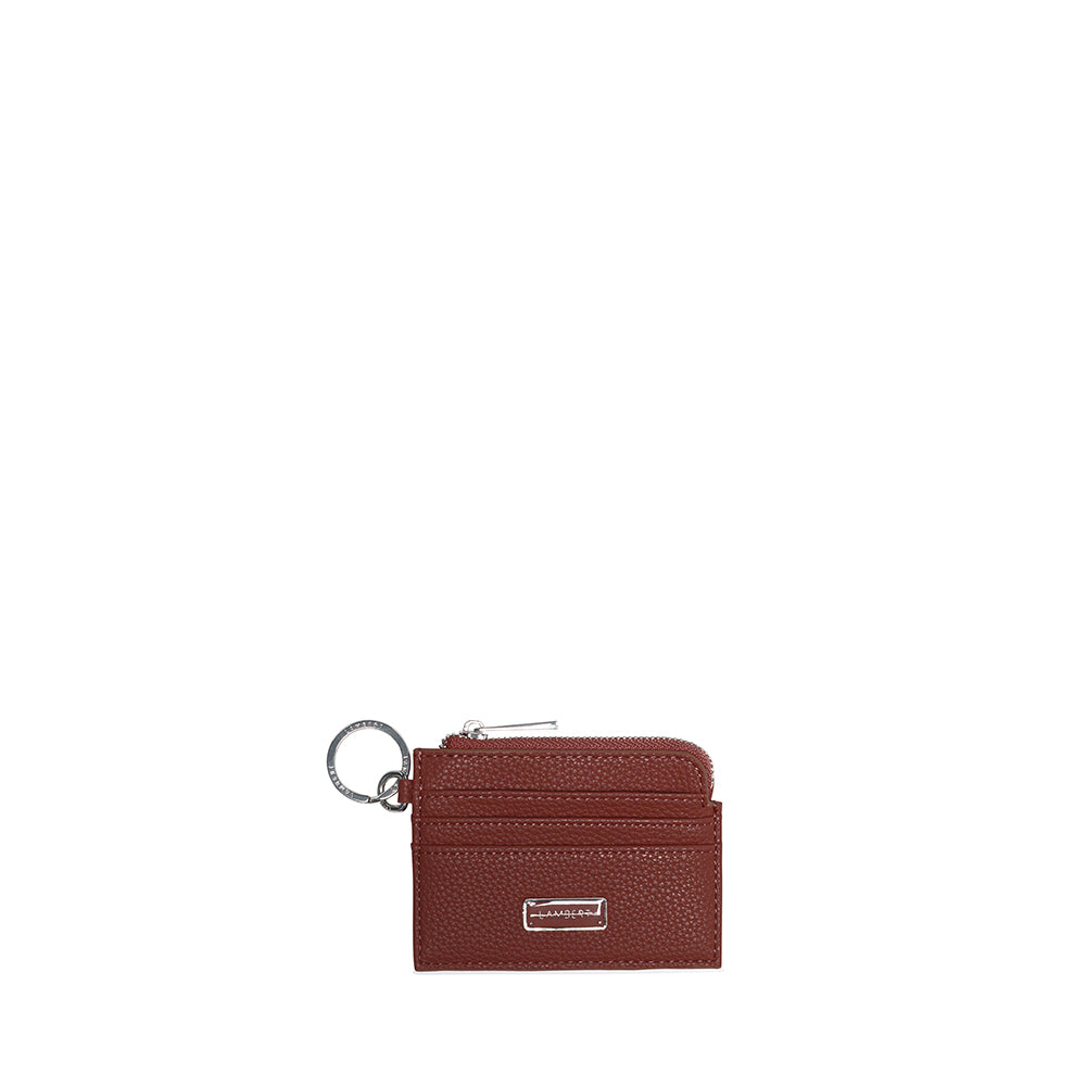 The Melody - Rosewood Vegan Leather Card Holder