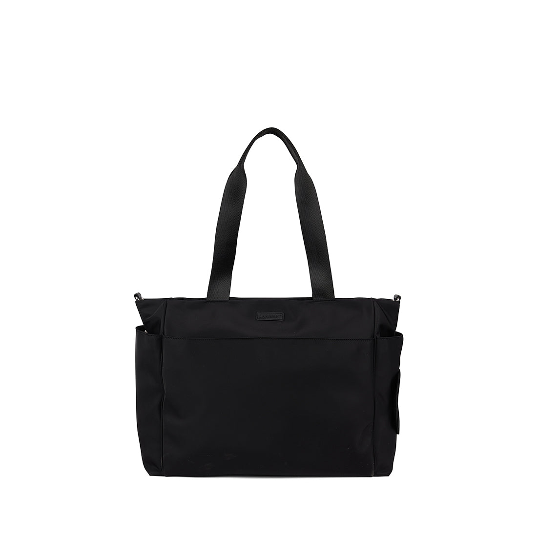 The Milani – Black Maternity Tote Bag in Nylon – Lambert Design US LLC