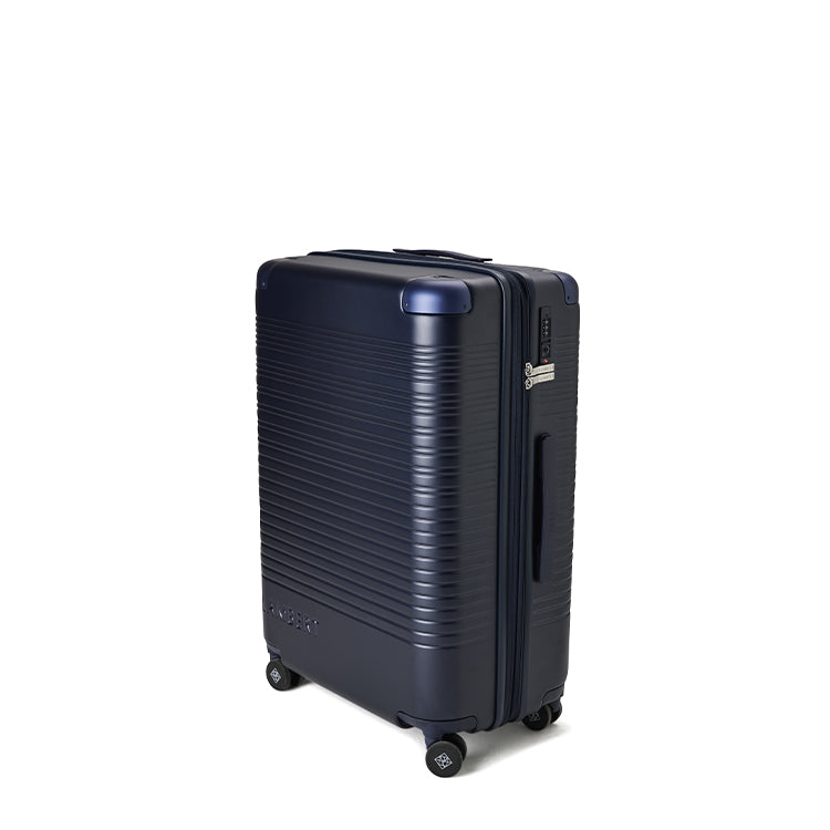The Milan – Marine Medium Expandable Checked-In Suitcase