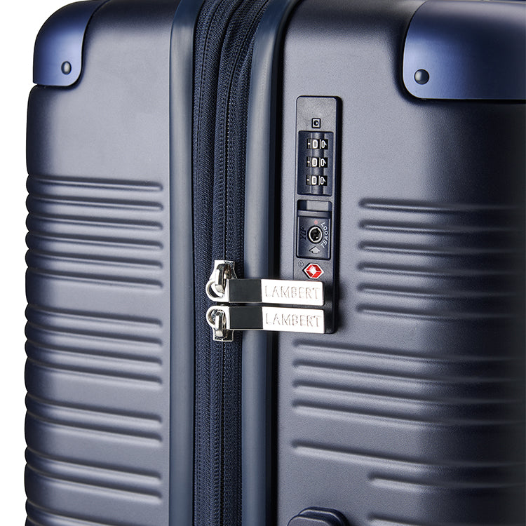 The Milan – Marine Medium Expandable Checked-In Suitcase