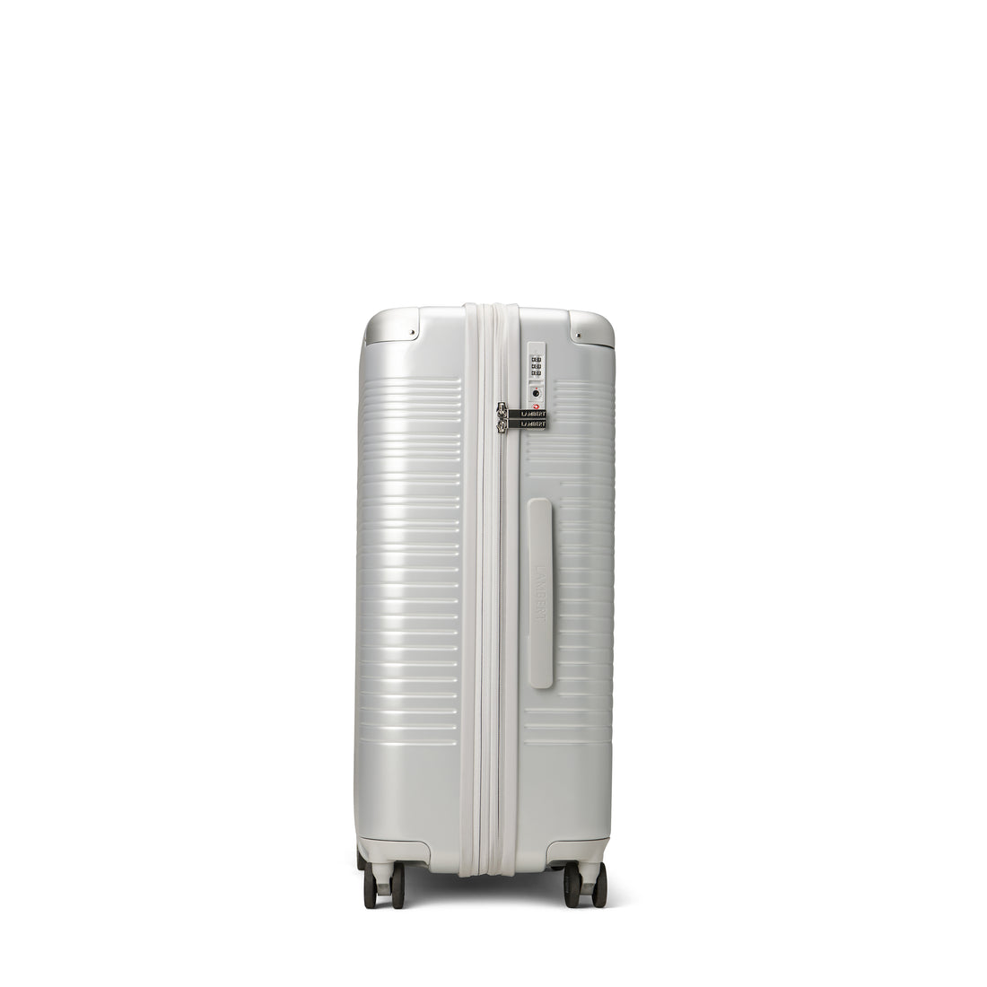 The Milan –  Silver Medium Checked Luggage