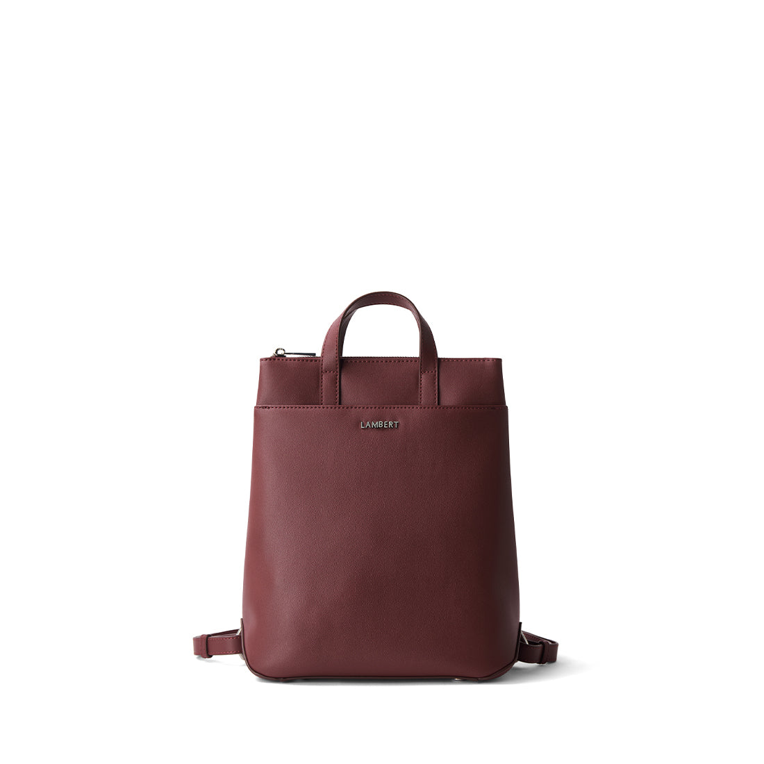 The Millie - Cassis Vegan Leather Backpack