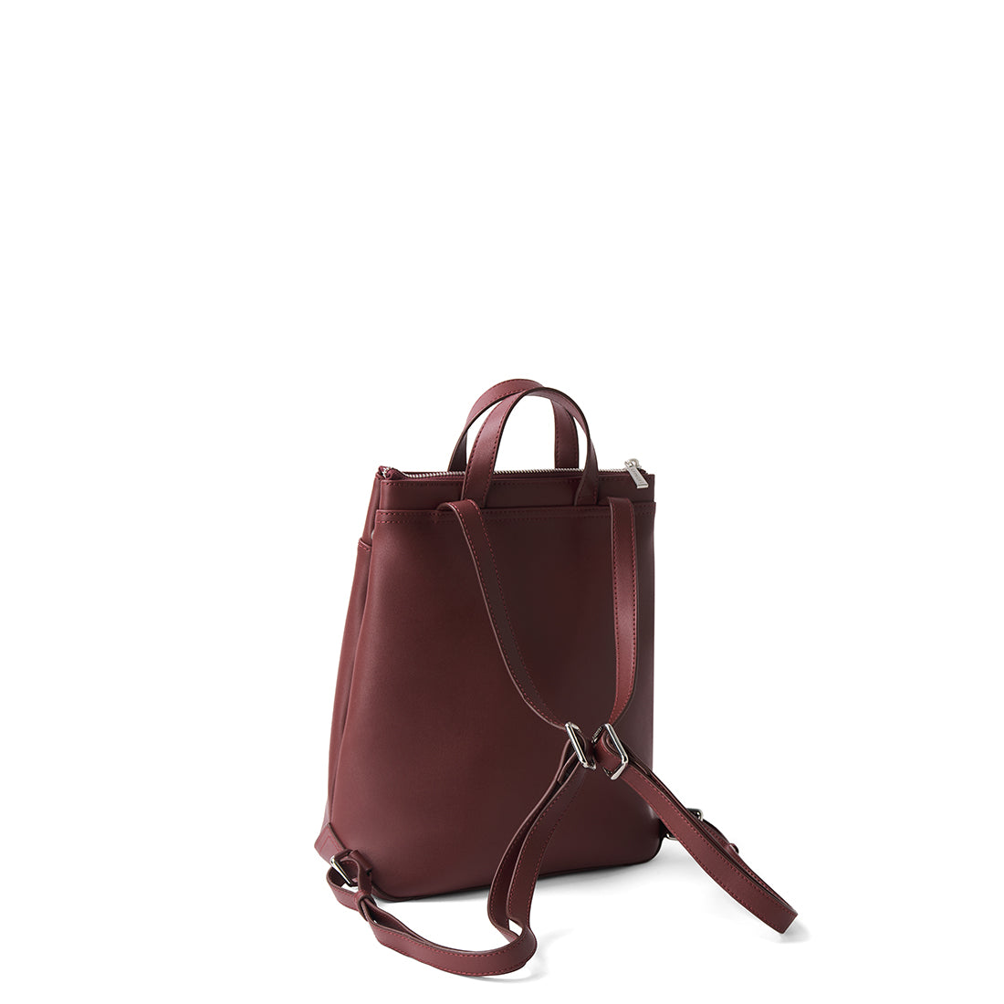 The Millie - Cassis Vegan Leather Backpack
