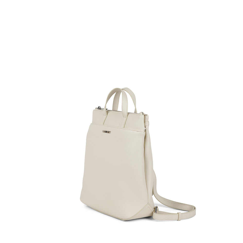 The Millie - Porcelain Vegan Leather Backpack