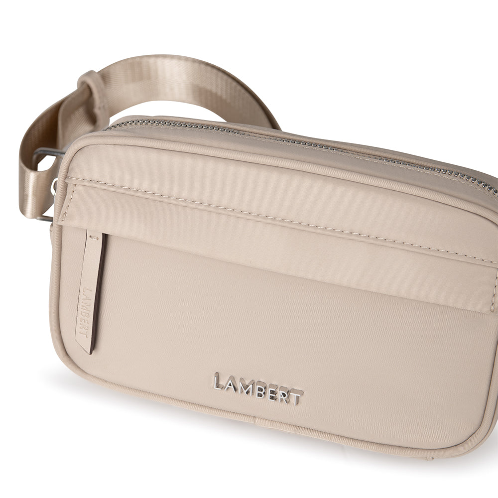 The Miranda - Almond Recycled Nylon Belt Bag