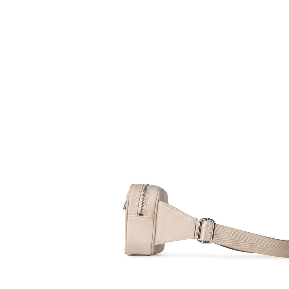 The Miranda - Almond Recycled Nylon Belt Bag