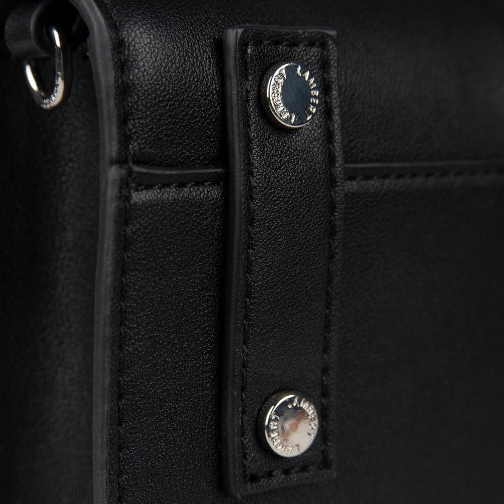 The Molly - 3-in-1 Black Vegan Leather Handbag