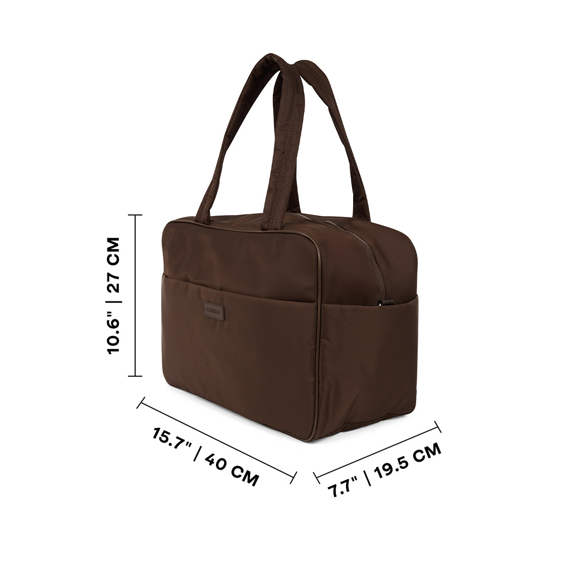 The Marlow – Truebrown Weekender Bag in Nylon