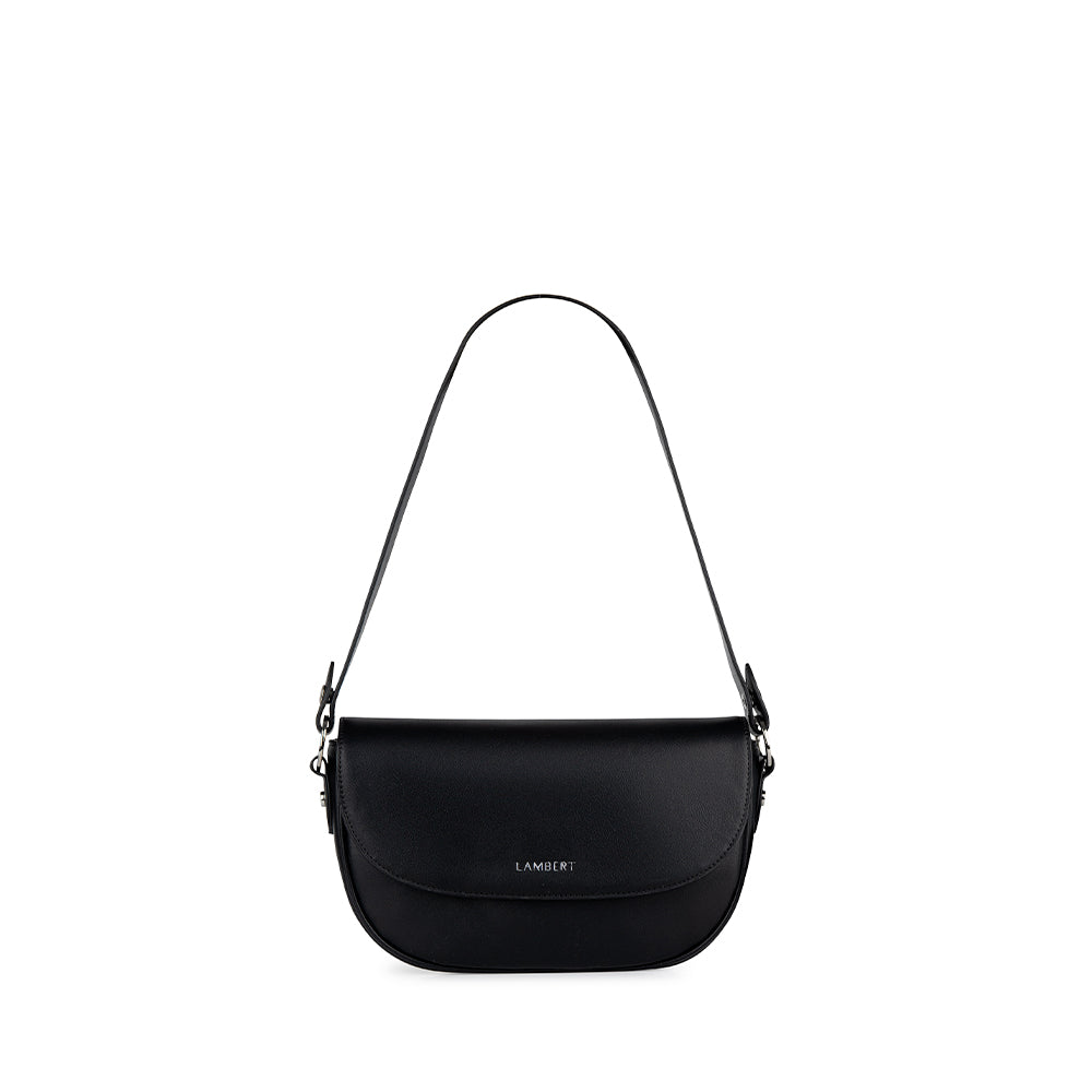 The Nadia - 2-in-1 Black Vegan Leather Handbag – Lambert Design US LLC