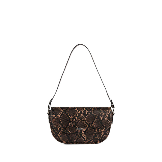 The Nadia - 2-in-1 Sepia Vegan Leather Handbag