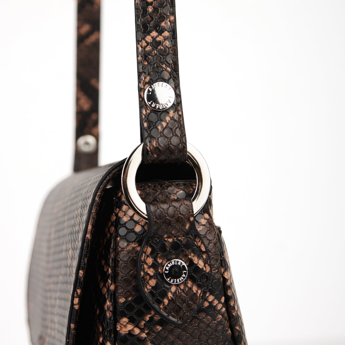 The Nadia - 2-in-1 Sepia Vegan Leather Handbag