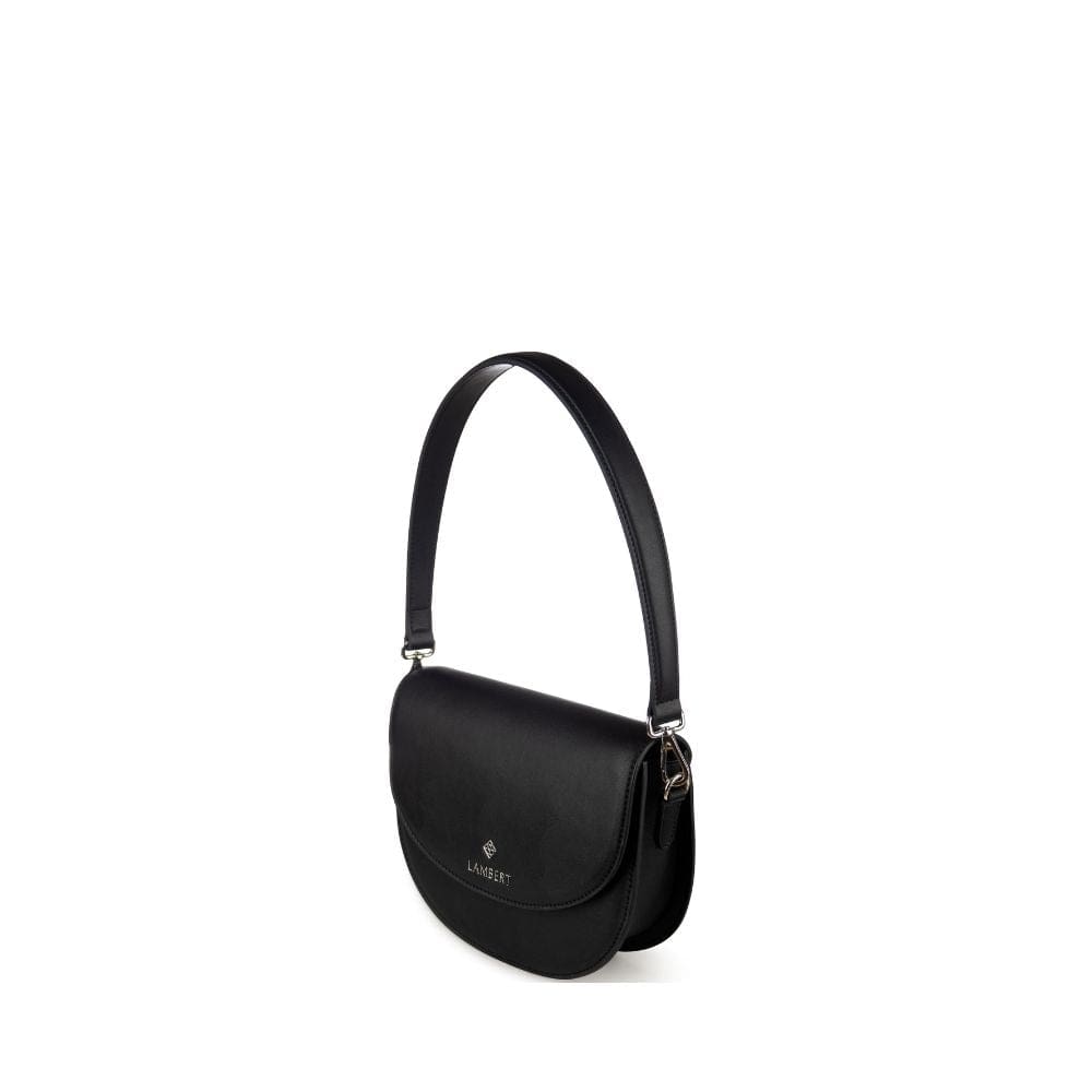 The Naomi - 2-in-1 Black Vegan Leather Handbag