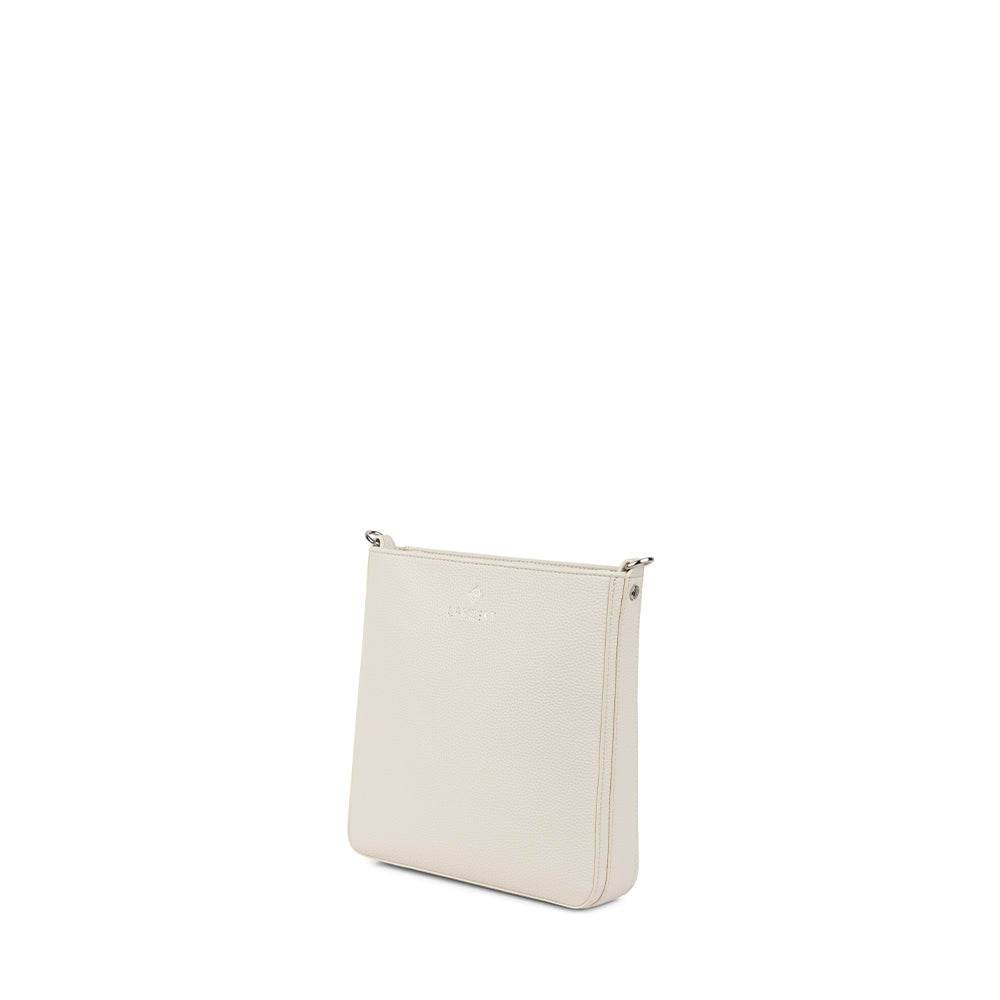 The Natalia - Porcelain Vegan Leather Crossbody Bag